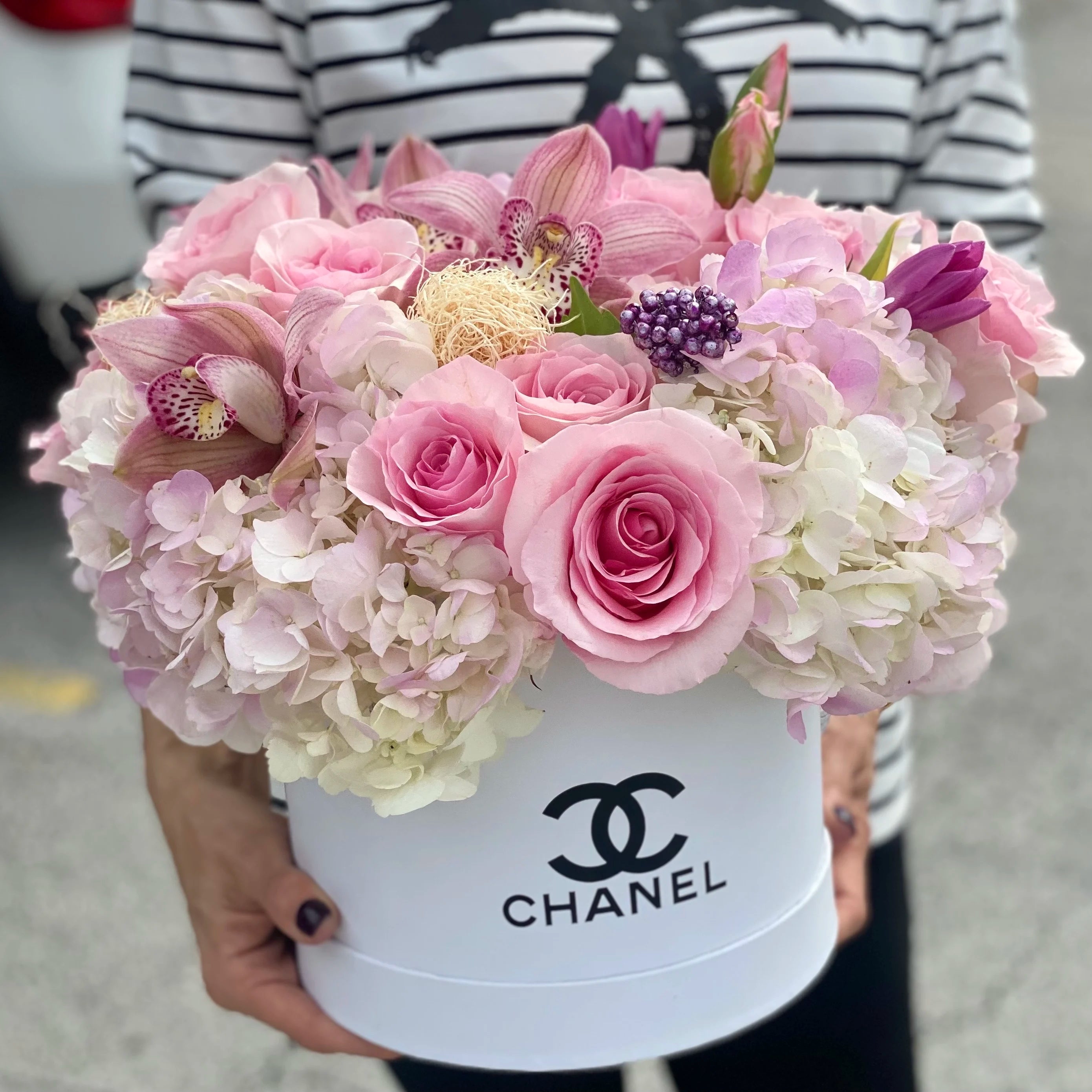Chic Chanel Box: Fresh Flowers