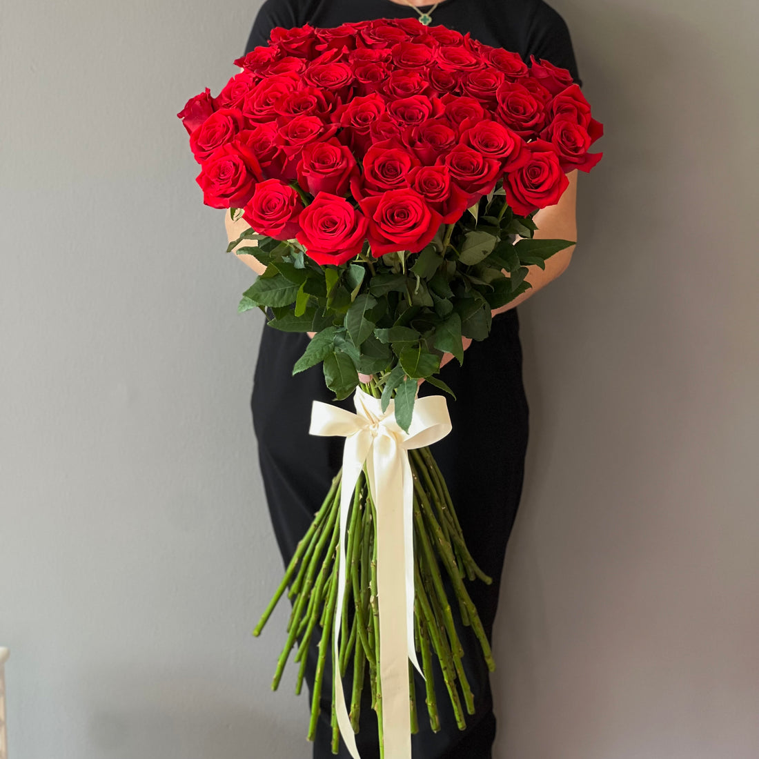 Passion: 50 Long Stem Fresh Red Roses
