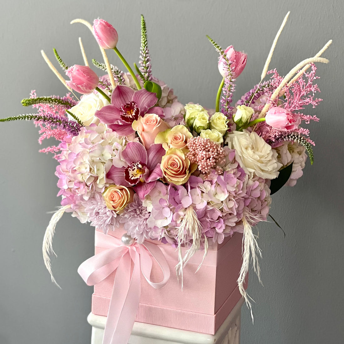 Rose Quartz Blossom Box